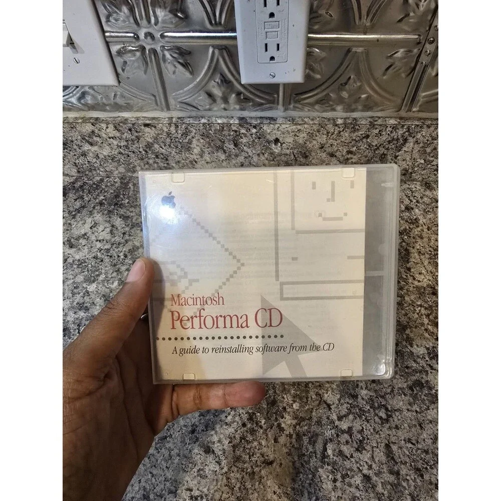 Vintage Apple Macintosh Performa CD Software & Manual